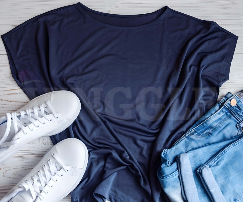 Blue Tshirt Free Mockup