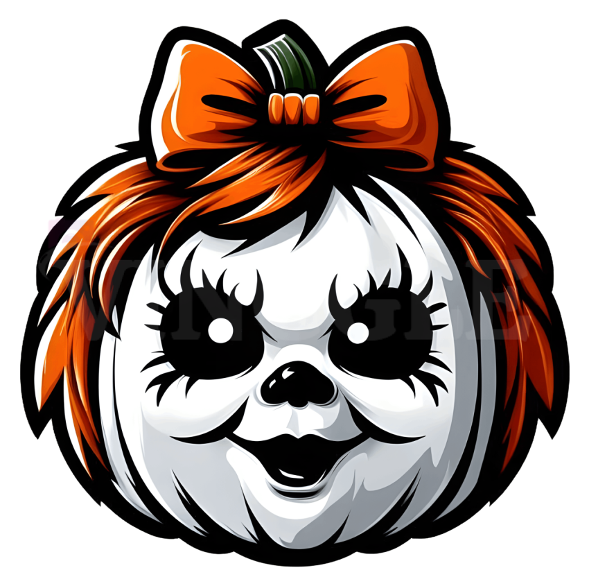 Halloween Horror Pumpkin Chucky Free Png