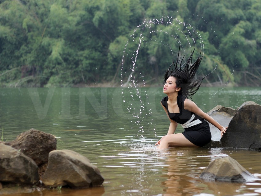 Fashion Photo shoot with Nature