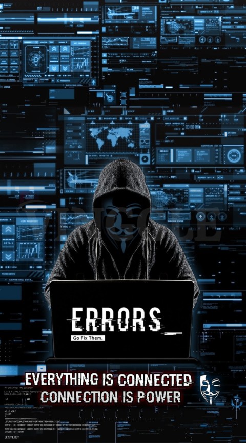 Anonymous Hacker HD Phone Wallpaper