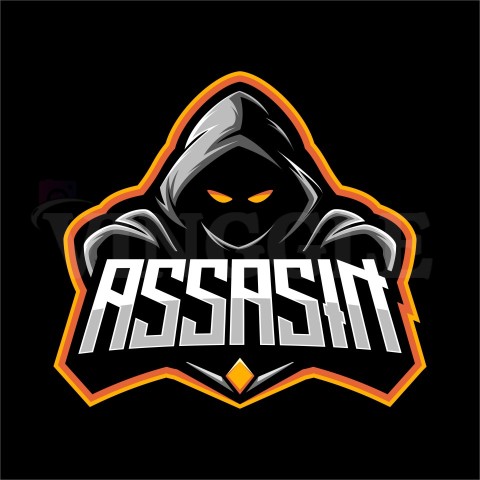 ASSASSIN NINJA LOGO MASCOT