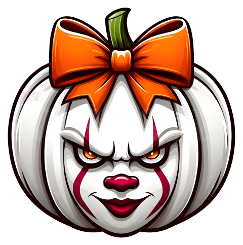 Halloween Horror Pumpkin Pennywise Free Png