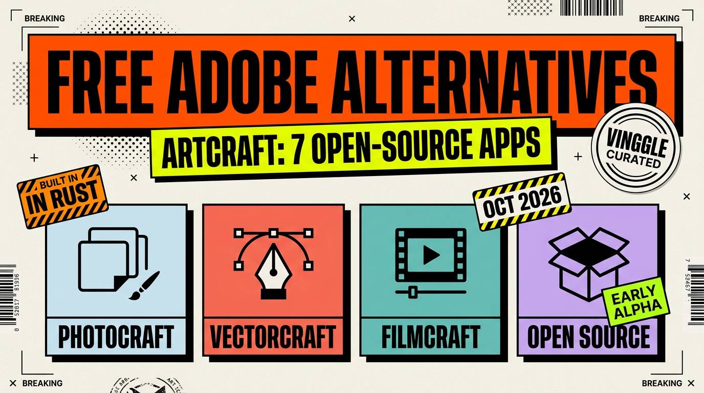 ArtCraft: 7 Free Open-Source Adobe Alternatives Explained