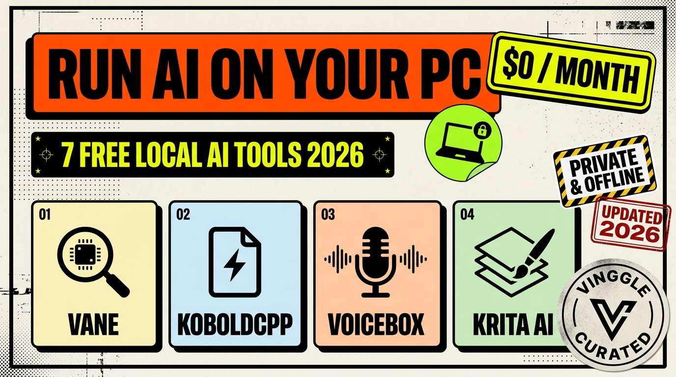 7 Best Free Local AI Tools in 2026 (Zero Subscriptions)